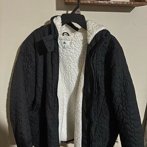 Disney Black Quilted Jacket 3X